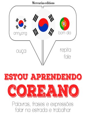 cover image of Estou aprendendo coreano